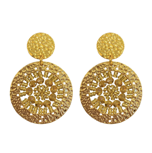 Mini Patagona Earrings - Gold