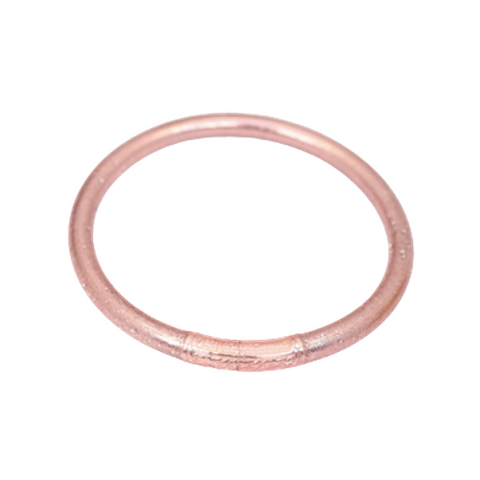 Champagne Gold Flake Bangle