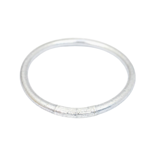 Silver Flake Bangle
