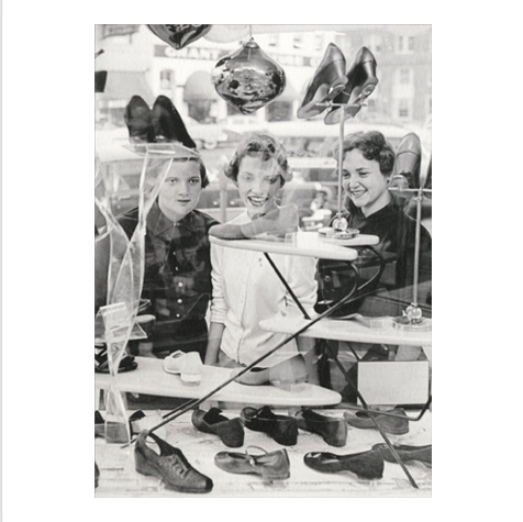 Women Shoe Shopping Card