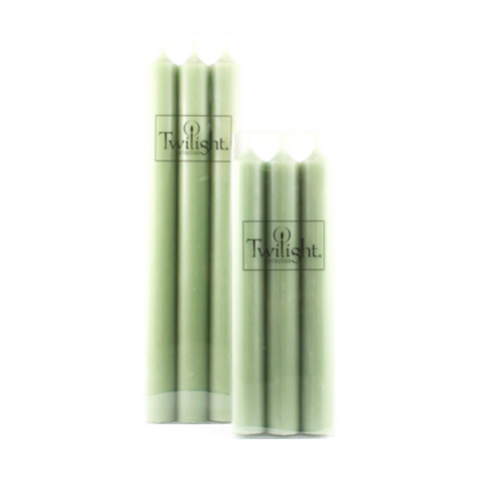 Candles Set of 6 Honeydew