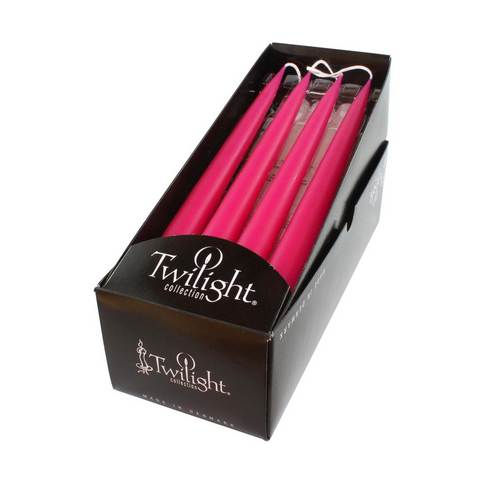 Candles - Tapers 12" Light Cherise