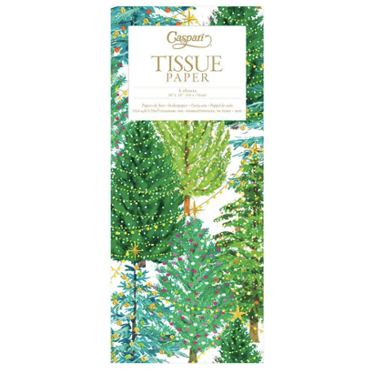 Christmas Tree With Lights Tissue Paper