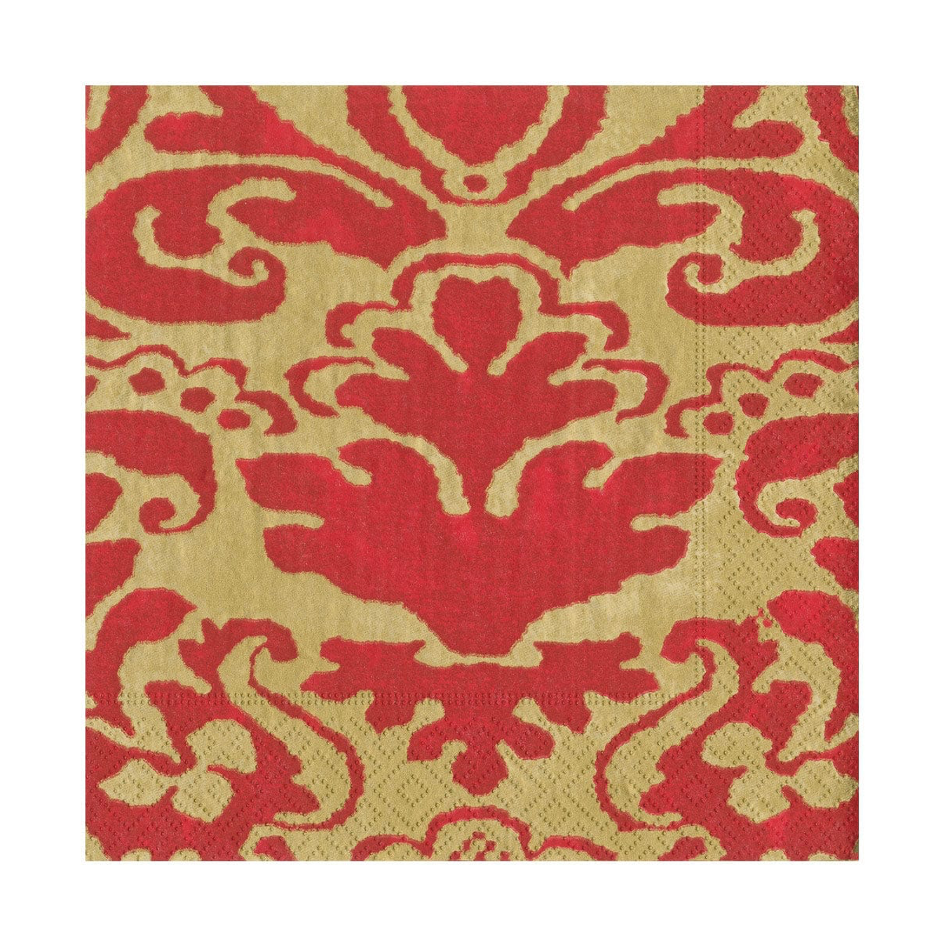 Dinner Napkins - Palazzo in Red