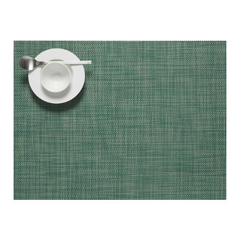 Chilewich Mini Basketweave Rectangle Placemat - Ivy