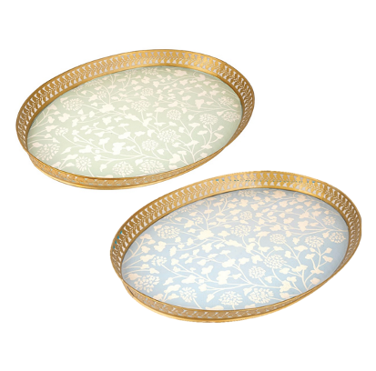 Oval Tole Trays