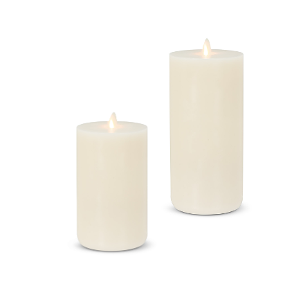 Scented  Ivory LightLi Candle - Remote Enabled