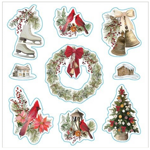 Merry & Bright Christmas! Sticker Book