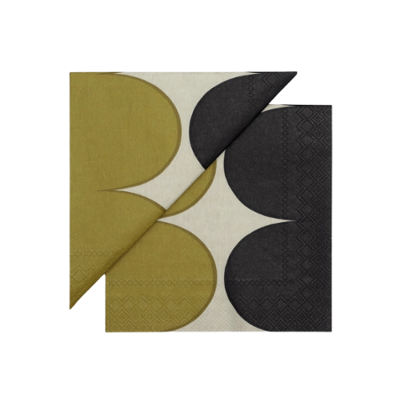 Cocktail Napkins - Marimekko Harka Cream