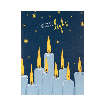 Celebrate The Season Of Light Card