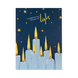 Celebrate The Season Of Light Card