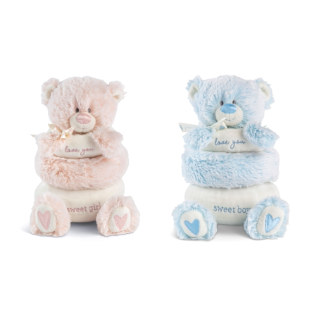 Stackable Plush Teddy