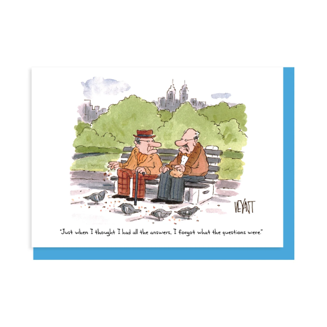 Thought I Had All The Answers New Yorker Card