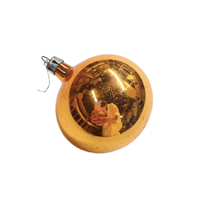 Vintage Champagne Gold Ornament