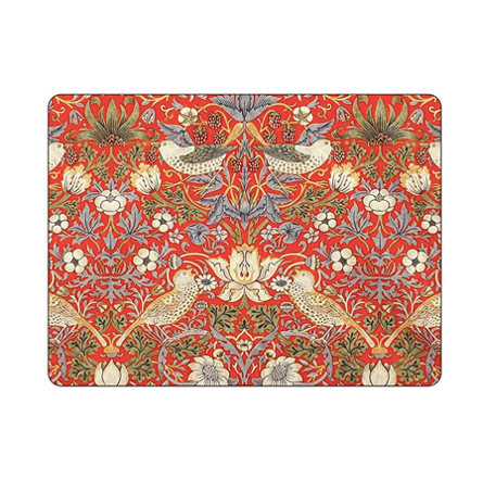 Pimpernel William Morris Strawberry Thief Red Placemats Set of 4