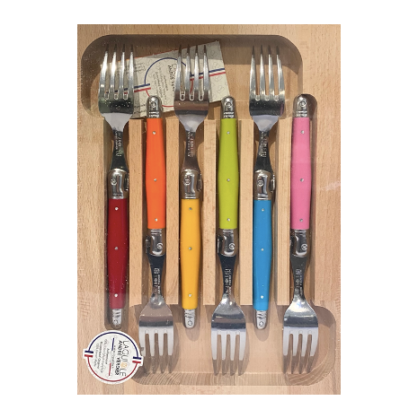Laguiole French Dinner Forks - Multi
