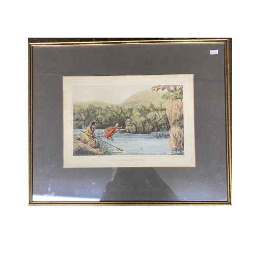 Vintage Print “The Shallows Below The Mill”