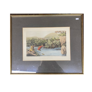 Vintage Print “The Shallows Below The Mill”