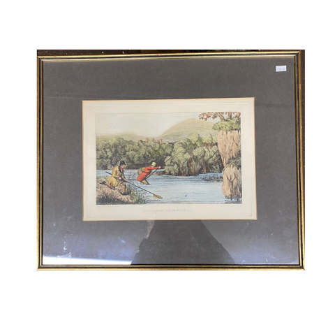 Vintage Print “The Shallows Below The Mill”