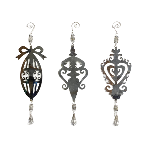 Metal & Jewel Ornaments