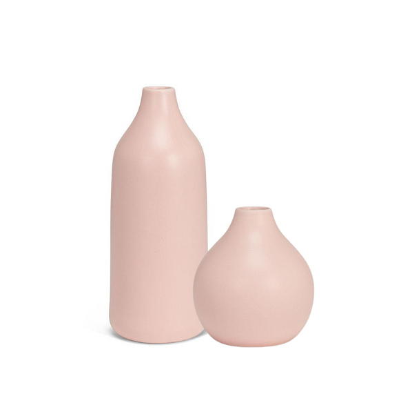 Pale Pink Matte Vase