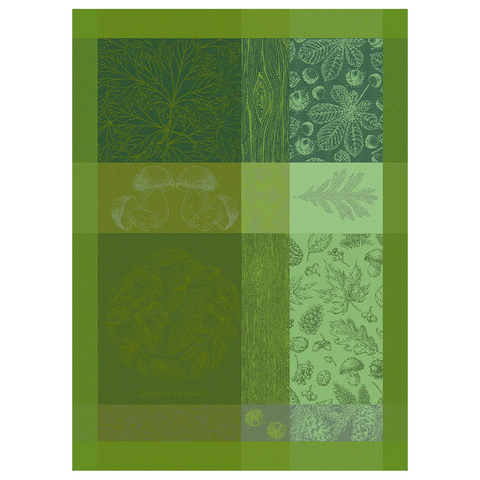 Bois D Autumn Mousse Garnier Thiebaut French Tea Towel