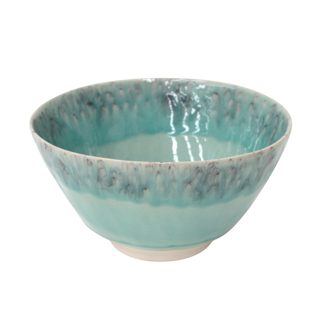 Madeira Blue Costa Nova Serving Bowl Jacaranda Tree & Co
