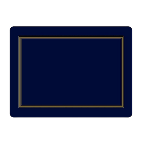Classic Midnight Blue Set of 4 Placemats