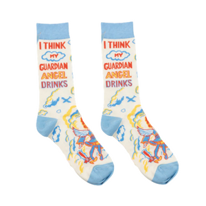 Funny My Guardian Angel Socks