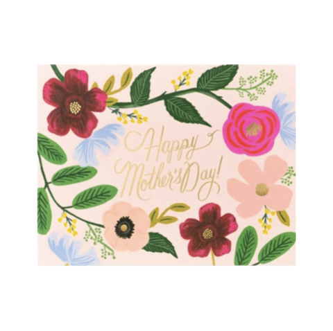 Wildflowers Mother's Day Card