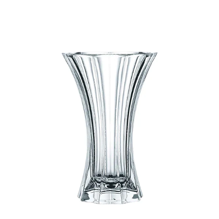 Nachtmann Saphir Crystal Flower Vase 10"