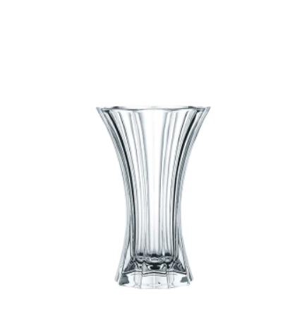 Nachtmann Saphir Crystal Flower Vase 8 1/4"