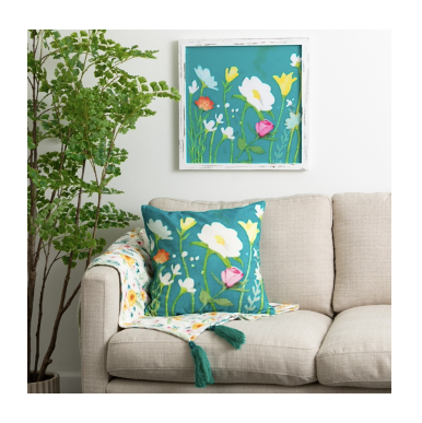 Floral Art Canvas