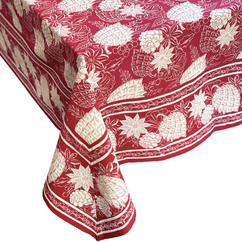 Red & White Tablecloth