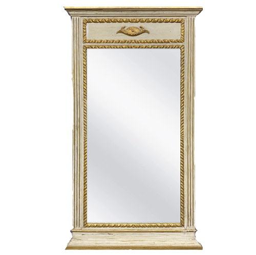 Vintage Gold & Ivory Mirror