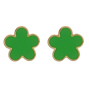 Gold & Green Chloe Earring