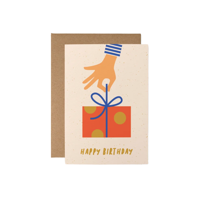 Happy Birthday Present Card