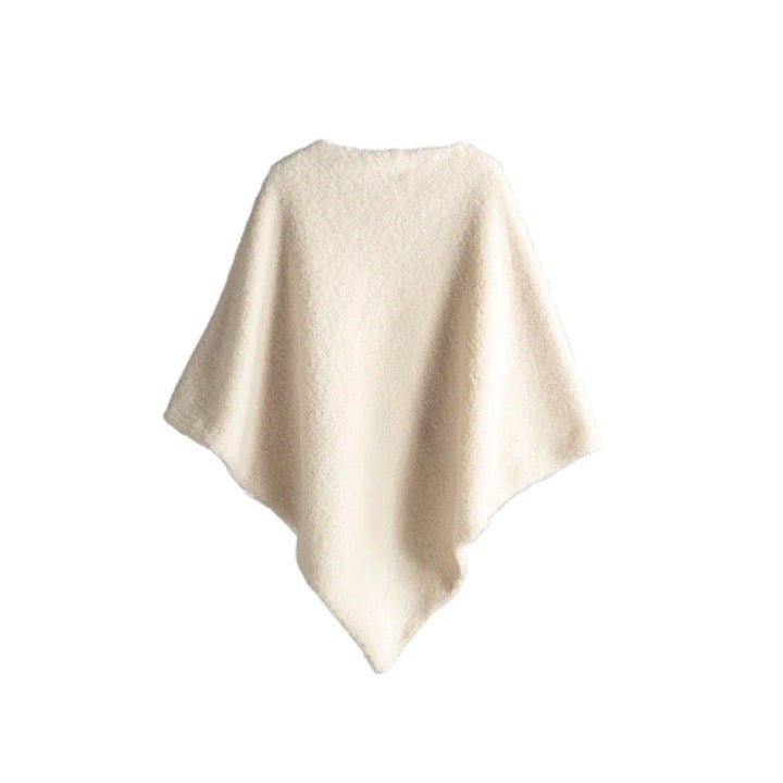 Olsen Poncho - Ivory