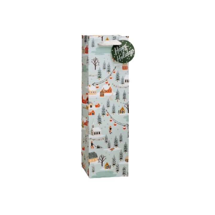 Holiday Village Gift Bag By Rifle
