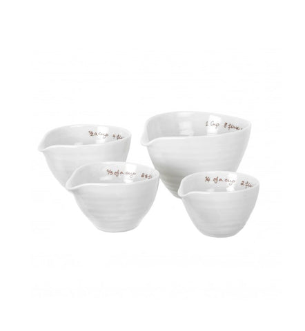 Set of Four Measuring Cups By Sophie Conran