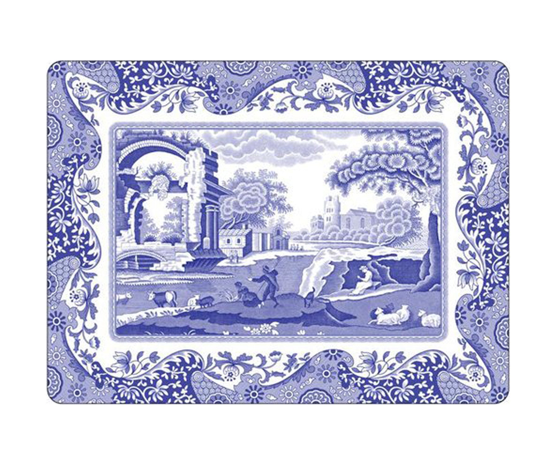 Spode Blue Italian Placemats Set of 4