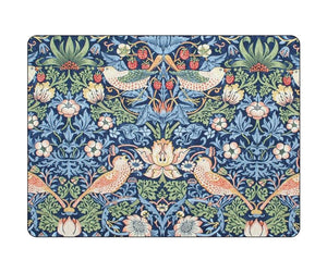 Pimpernel William Morris Strawberry Thief Blue Placemats Set of 4
