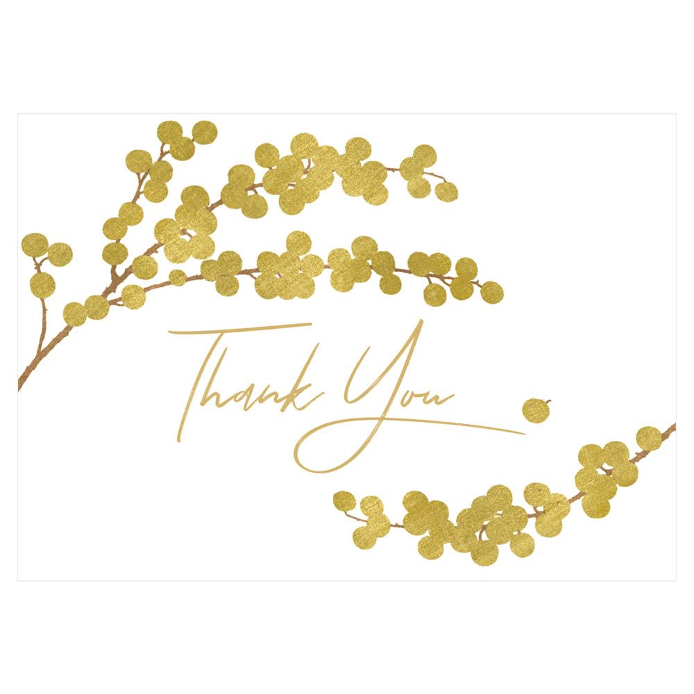 Berry Branch Thank Card