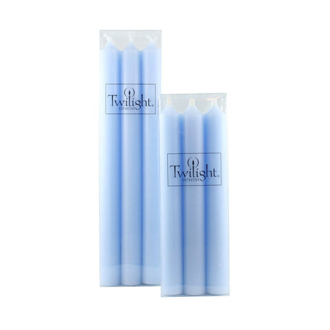 Candles Set of 6 Sky Blue
