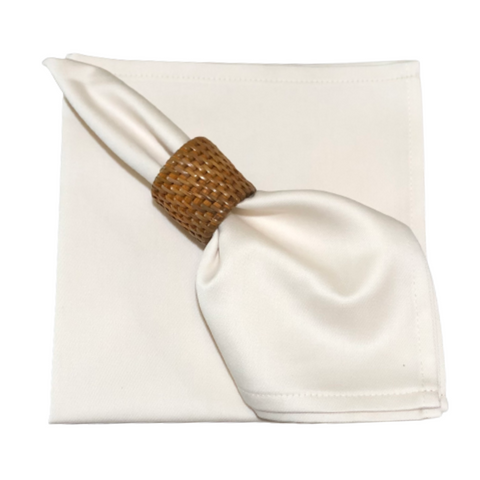 Garnier Thiebaut Napkin - Blanc Casse