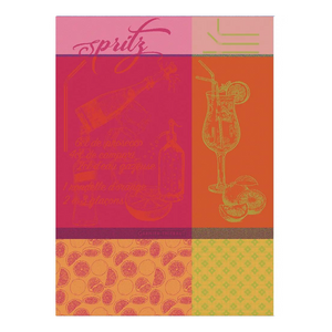 Spritz Rosso Garnier Thiebaut French Tea Towel