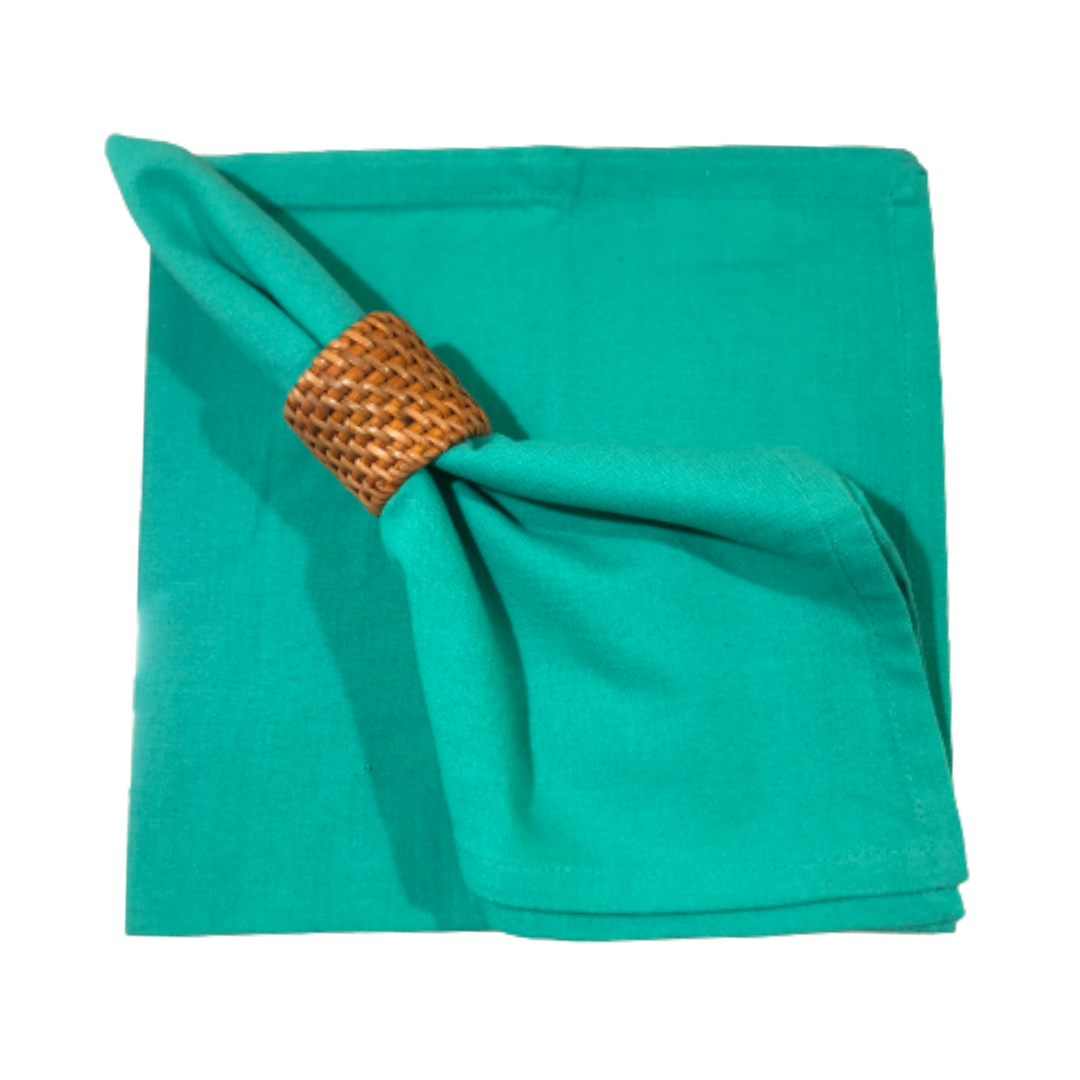 Cotton Napkins - Turquoise