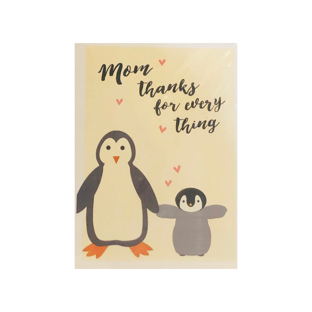 Mom Thanks For Everything Card