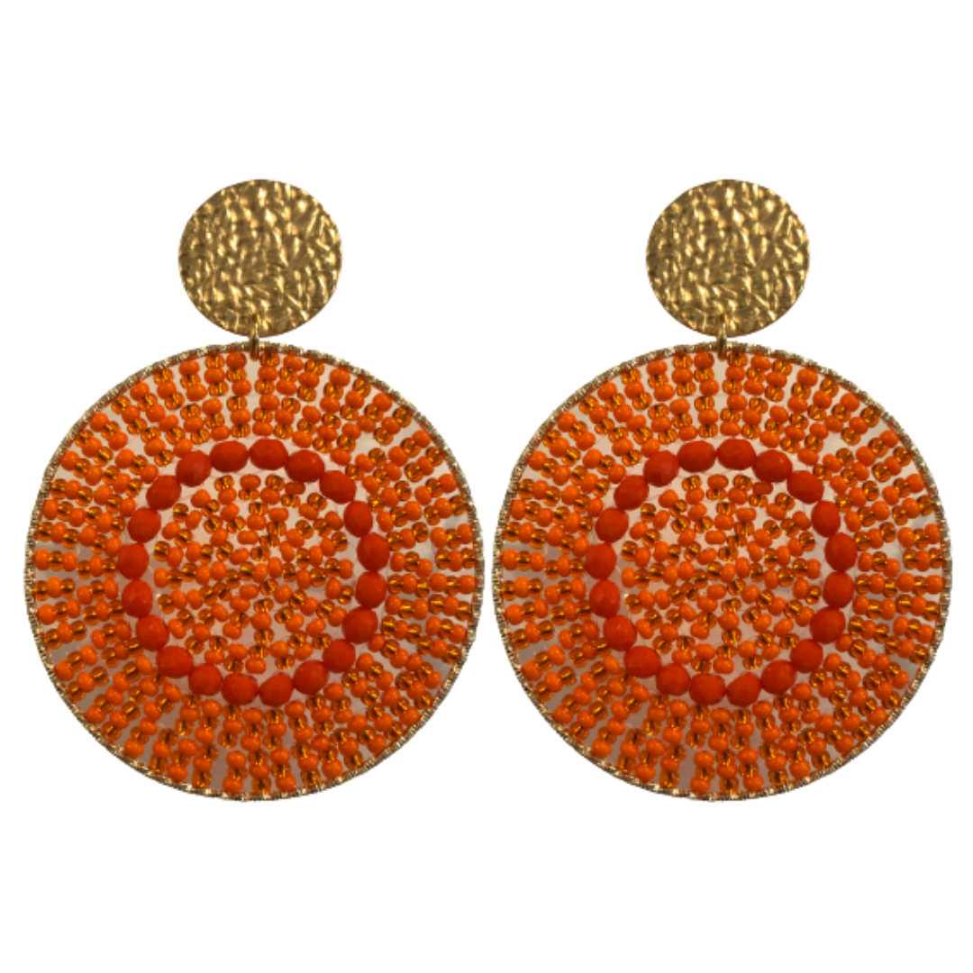 Mistral Earrings - Orange