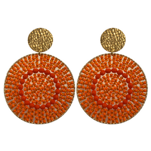 Mistral Earrings - Orange